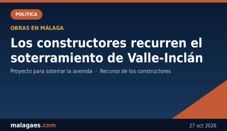 Los constructores recurren el soterramiento de Valle-Inclán
