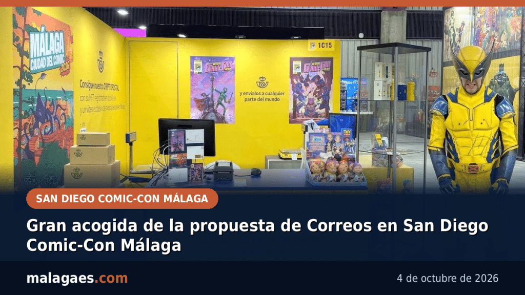 Gran acogida de la propuesta de Correos en San Diego Comic-Con Málaga