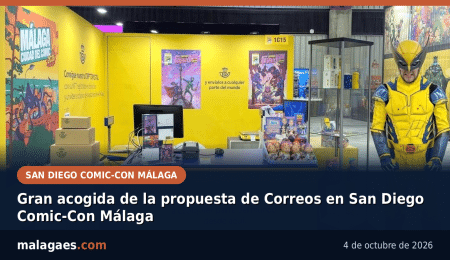 Gran acogida de la propuesta de Correos en San Diego Comic-Con Málaga