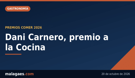 Dani Carnero, premio a la Cocina