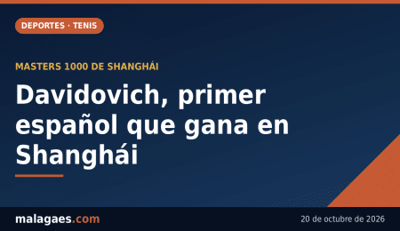 Davidovich, primer español que gana en Shanghái