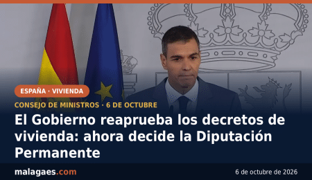 El Gobierno vuelve a aprobar los dos decretos de vivienda y los deja en manos de la Diputación Permanente