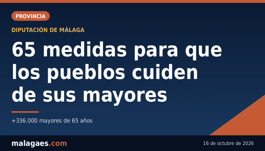 La Diputación crea una red de municipios comprometidos con sus mayores con una guía de 65 medidas