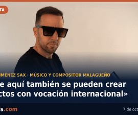 Anthony Jiménez Sax: «Desde aquí también se pueden crear proyectos con vocación internacional»