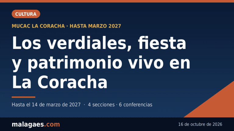 El MUCAC La Coracha reivindica los verdiales como fiesta y patrimonio vivo de Málaga