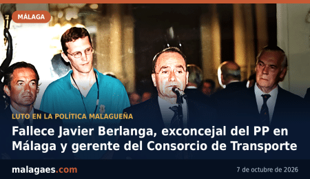Fallece Javier Berlanga, exconcejal del PP en Málaga y gerente del Consorcio de Transporte
