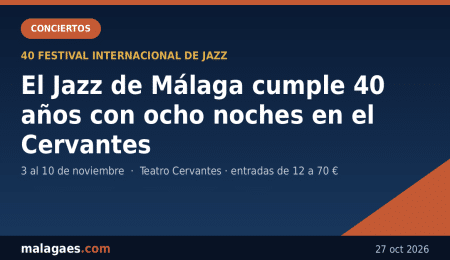 El Jazz de Málaga cumple 40 años con ocho noches en el Cervantes