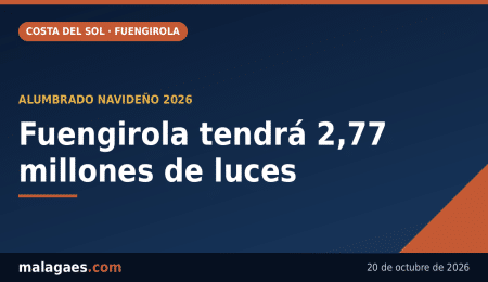Fuengirola tendrá 2,77 millones de luces