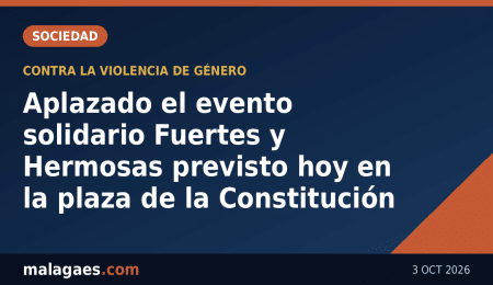 Aplazado el evento solidario Fuertes y Hermosas previsto hoy en la plaza de la Constitución