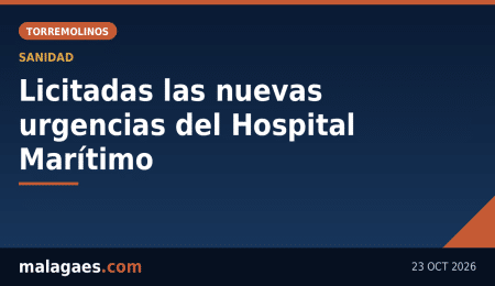 Sale a licitación por casi 3 millones la obra de las nuevas urgencias de Atención Primaria en el Hospital Marítimo de Torremolinos