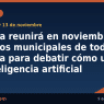 Málaga reunirá en noviembre a técnicos municipales de toda España para debatir cómo usar la inteligencia artificial