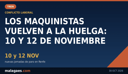 Los maquinistas convocan dos nuevas jornadas de huelga en Renfe para el 10 y el 12 de noviembre