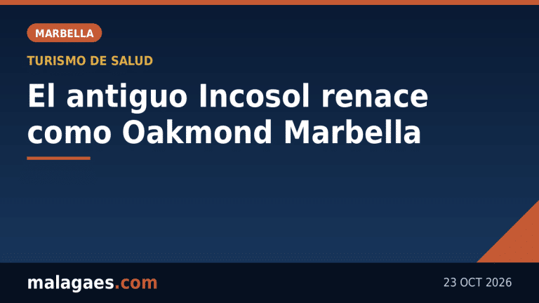 El antiguo Incosol renace como Oakmond Marbella: 260 millones para un resort de lujo con clínica de longevidad