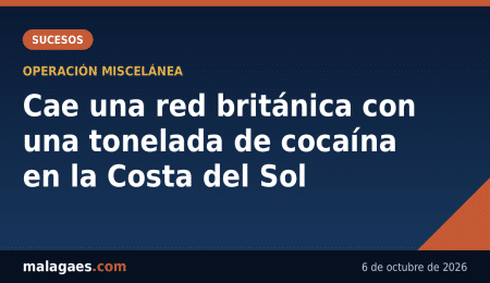 Cae una red británica con una tonelada de cocaína en la Costa del Sol - Malagaes.com