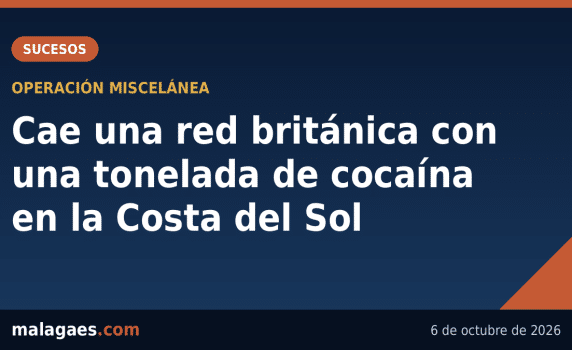 Cae una red británica con una tonelada de cocaína en la Costa del Sol - Malagaes.com