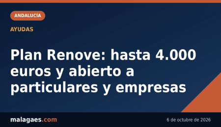 Plan Renove: hasta 4.000 euros y abierto a particulares y empresas — Malagaes.com