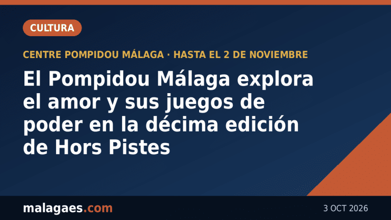 El Pompidou Málaga explora el amor y sus juegos de poder en la décima edición de Hors Pistes