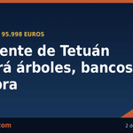 El puente de Tetuán tendrá árboles, bancos y sombra: Málaga licita las obras por 96.000 euros
