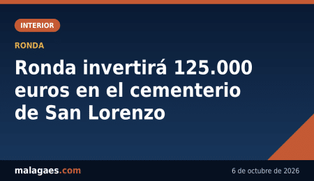 Ronda invertirá 125.000 euros en el cementerio de San Lorenzo - Malagaes.com
