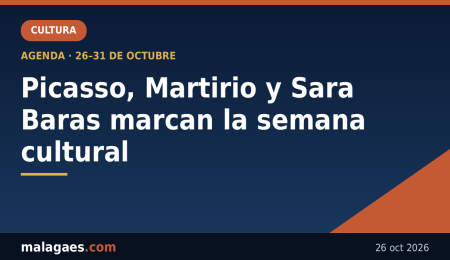 Picasso, Martirio y Sara Baras marcan la semana cultural en Málaga · Malagaes.com