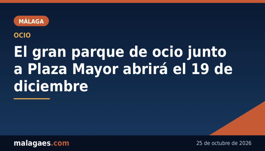 Sould Park abrirá el 19 de diciembre su gran parque de ocio junto a Plaza Mayor