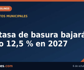 La tasa de basura bajará otro 12,5 % en 2027 — Malagaes.com