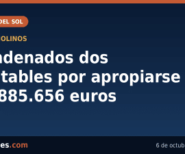 Condenados dos contables por apropiarse de 885.656 euros - Malagaes.com