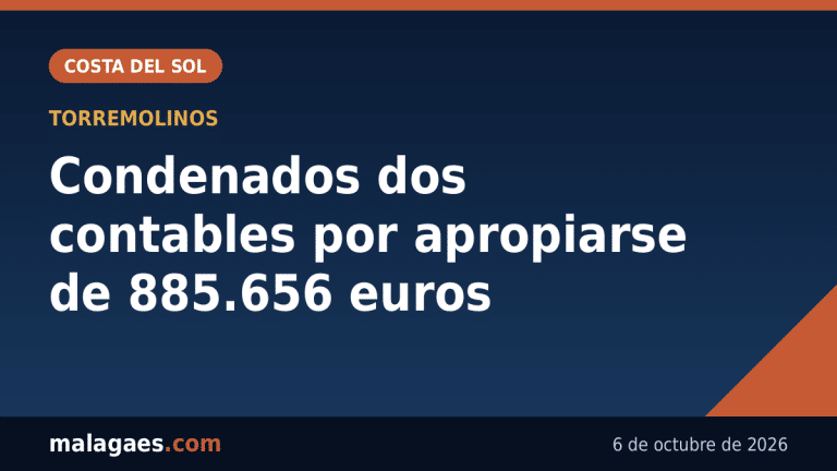 Condenados dos contables de una empresa de apartamentos turísticos de Torremolinos por apropiarse de 885.656 euros
