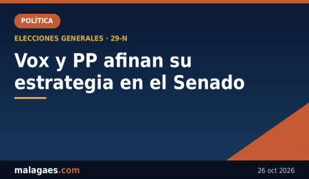 Vox y PP afinan su estrategia en el Senado de cara al 29-N · Malagaes.com